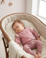 Brode Kol Detaylı Kız Bebek Takım