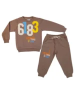 Kışlık Üç İplik Sayı Baskılı Erkek Çocuk Takım - Görsel 3