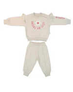 Kışlık Üçiplik Kız Bebek Takım - Görsel 2