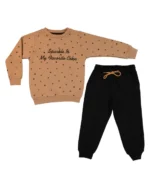 Kışlık Üçiplik My Favorite Baskılı Kız Çocuk Takım - Görsel 3