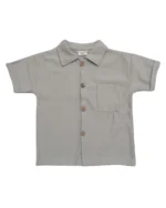 Yazlık Gömlekli Üçlü Erkek Çocuk Takım - Görsel 3